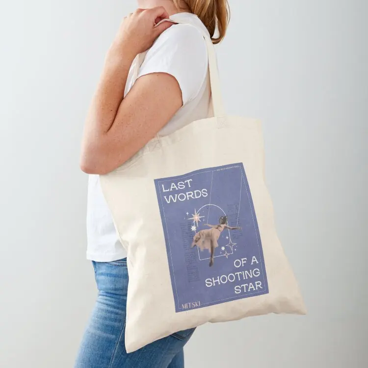 

Last Words Of a Shooting Star Tote Bag hand bags Beach bag Shopping bags Canvas shoulder bag