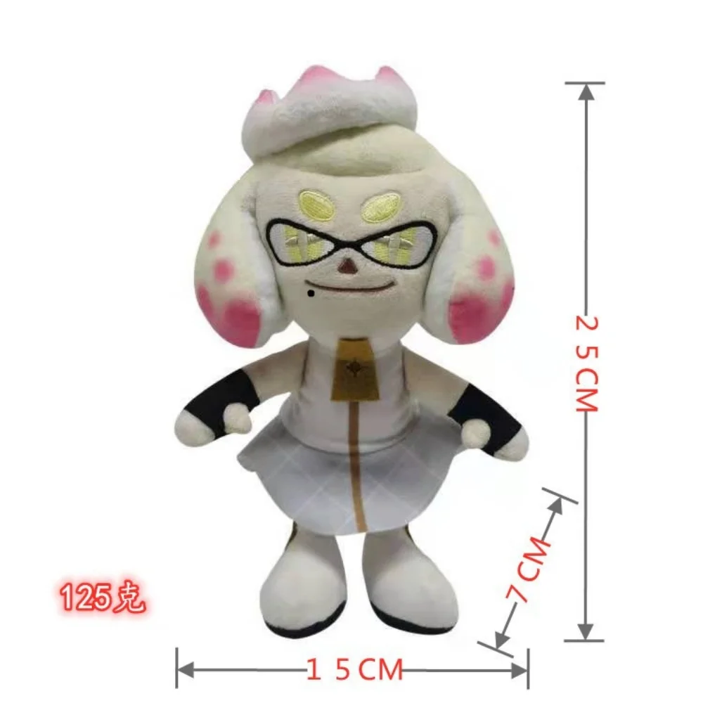 25cm Anime Switch Splatoons Plush Toy Dolls Splatoons 2 NS Ika Musume Stuffed Figure For Kids Birthday Gift