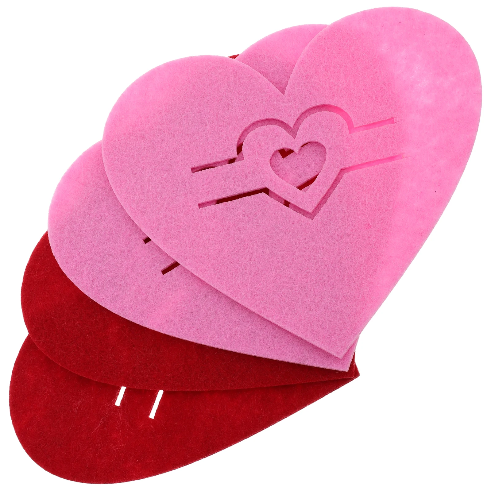 4 pçs coração faca e garfo saco talheres bolso casamento talheres bolsos em forma bolsa titular conjunto