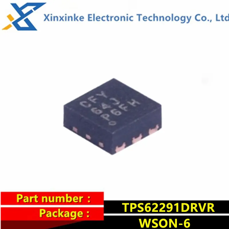 5PCS TPS62291DRVR WSON-6 Mark:CFY Switching Voltage Regulators 2.25MHz 1A Step-Down Converter Power Management ICs