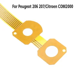 1/2 Pcs COMM2000 Car Flex/Ribbon Cable Turn Signal Switch Steering Column Gold For Peugeot 206 207/Citroen COM2000