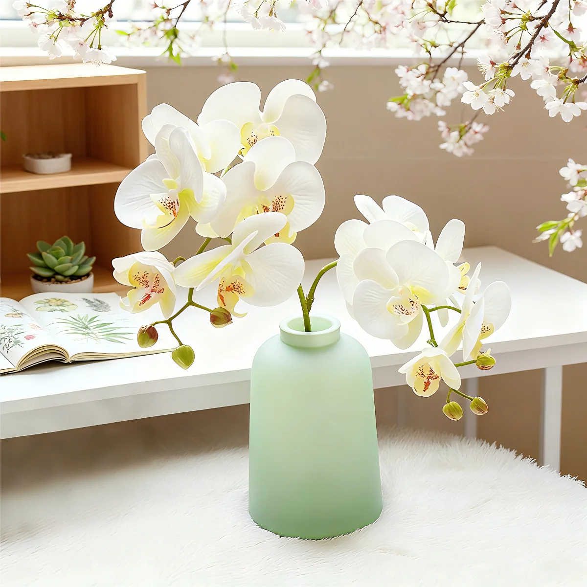 Simulated Butterfly Orchid, Wedding, Valentine's Day, Eid al Fitr, Mother's Day, Home Decoration, Outdoor Garden Accessories