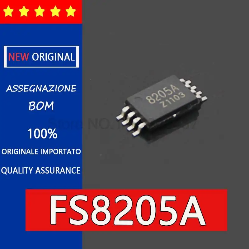 5pcs 8205A CEG8205A FS8205A STN8205A TSSOP8 Lithium battery protection IC Lithium battery protection SMD