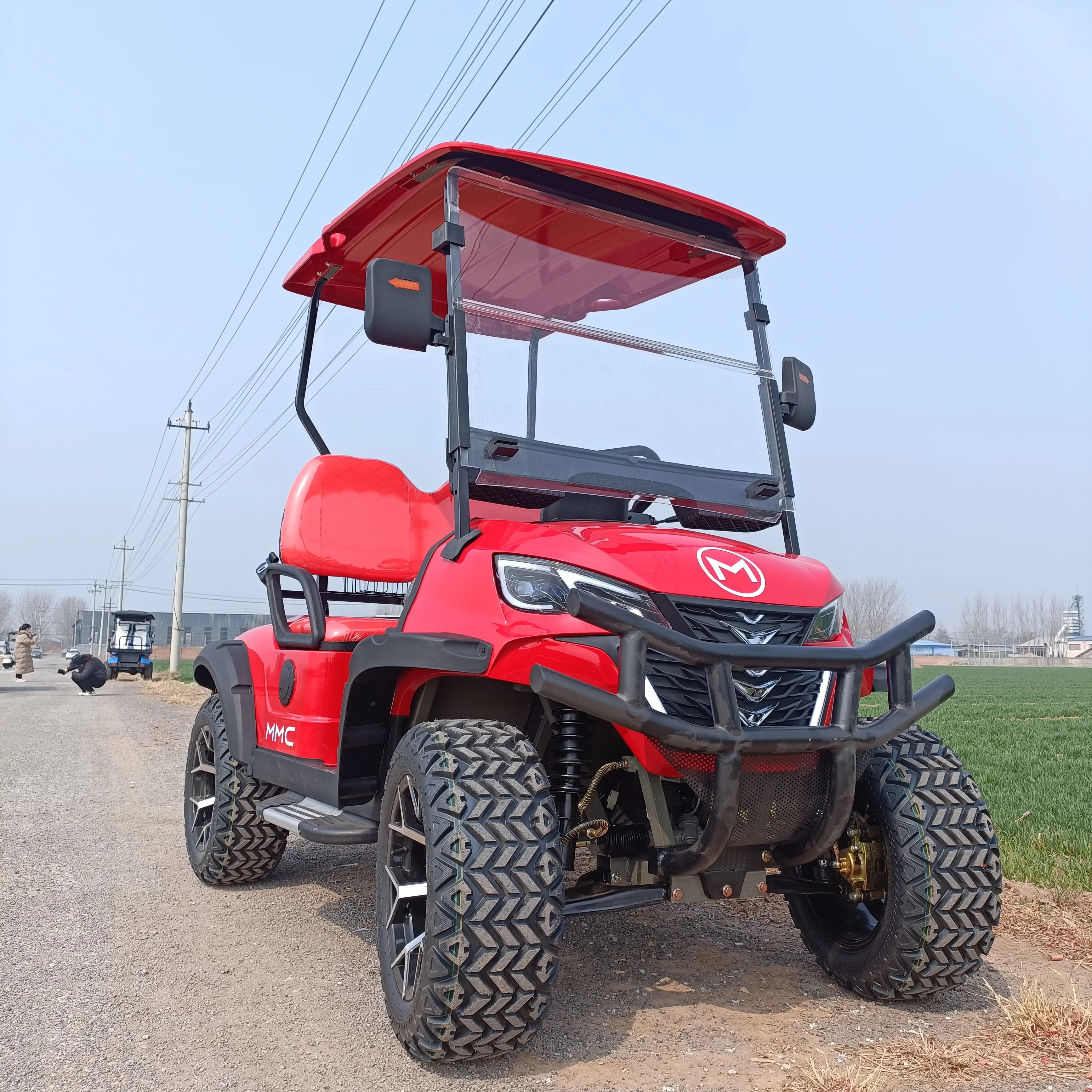 Manufacturer Golf Carts/Vehicle 2 4 6 8 Seater Lithium batteries Off-road Golf Club Cart On Road Buggy New Golf Carts