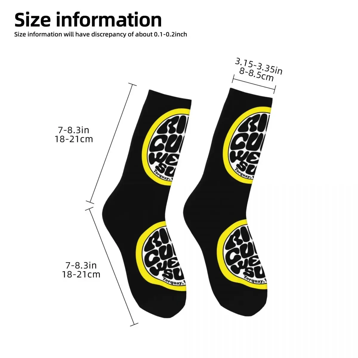 Classic Rip Curl Throw Pillow Socks Harajuku High Quality Stockings All Season Long Socks for Man's Woman's Christmas Gifts