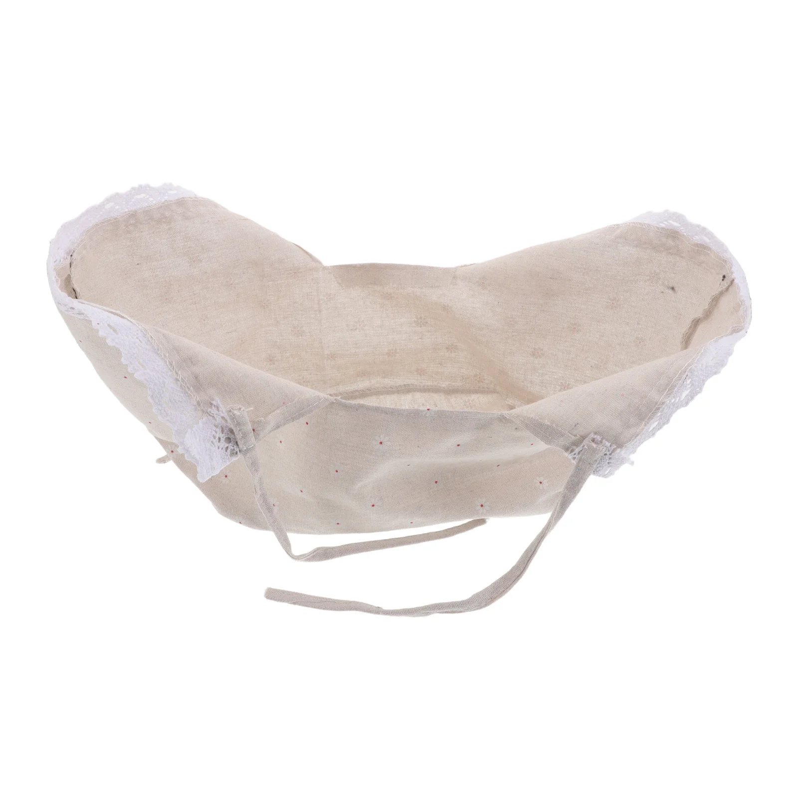 

Wicker Basket Liner Cloth Plaid Print Replacement Insert for Picnic Baskets Farmhouse Style Fabric Liner for Storage and Decor