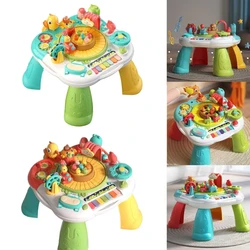 Baby Toy Table for Babies 6 to 18 Months Learning Activity Musical Toddler Toy for 1 2 3 Years Old Boys Girls Gifts