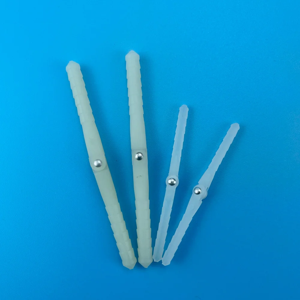 20Pcs/Lot Plastic Pin Hinge Needle Loose Leaf DIY Toy Accessories For RC Fixed-wing Light Airplane Model Parts