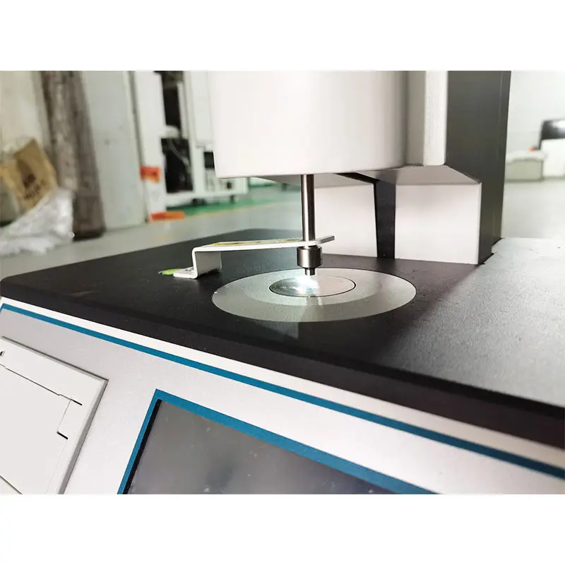 Strumento per test di spessore ad alta precisione completamente automatico per carta, fogli, pellicola plastica