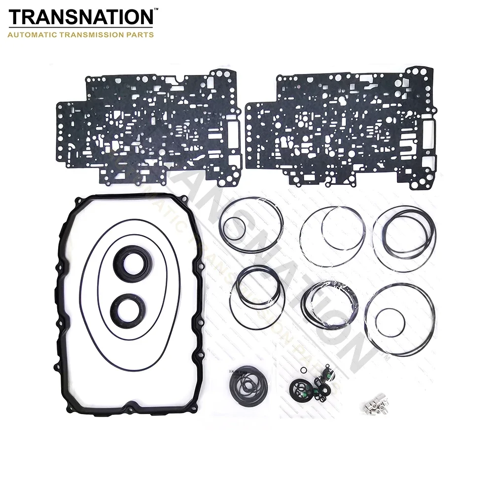 Transnation 0C8 TR80SD TR81SD Transmission Rebuild Kit Overhaul Seal Ring Gasket With Clutch Plate For AUDI VW PORSCHE 2009-UP
