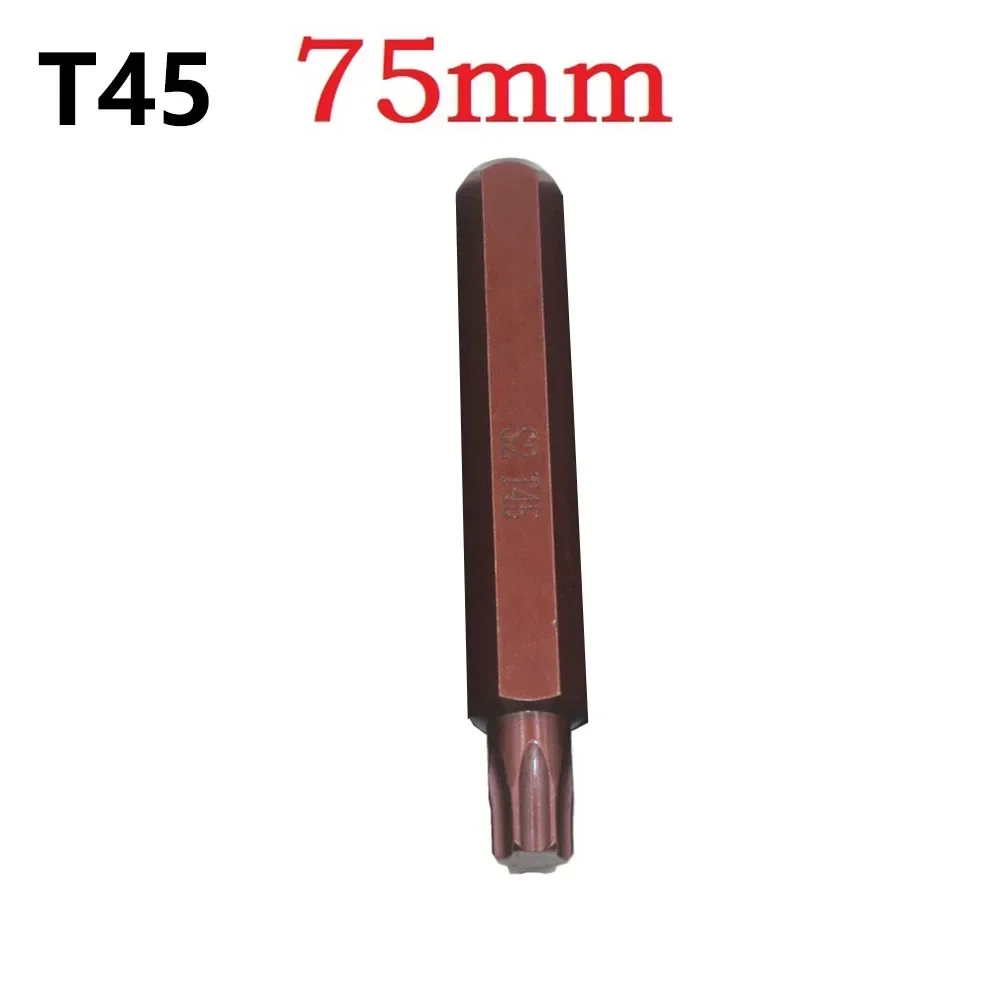 Hakkin Lot de 13 embouts de tournevis Torx 1/4, 75 mm de long, en acier S2, pour vis à profil en T, marteau perforateur, visseuse sans fil T5, T6, T7, T8, T9 Hakkin Lot de 13 embouts de tournevis Torx 1/4, 75 mm de long, en acier S2, pour vis à profil en T, marteau perforateur, visseuse sans fil T5, T6, T7, T8, T9