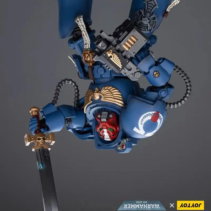 【JOYTOY】Warhammer 40K 1/18 Anime Figure Ultramarines Terminator Squad 3PCS H143mm
