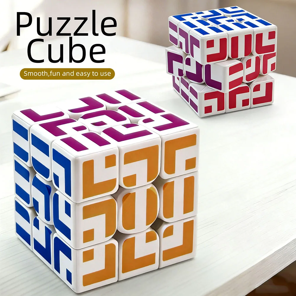

ZIINA STAR Maze 3x3 cube, Speed Cube 3x3x3, magic cube, Puzzle Cube, Decryption game, 3D puzzle, The best holiday gift