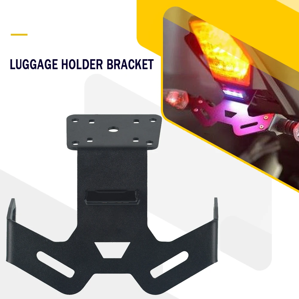 Motorcycle Rear License Number Plate Holder Frame Bracket FOR YAMAHA MT125 MT15 MT-15 MT-125 MT 15 125 2018 2019 2020 2021 2022