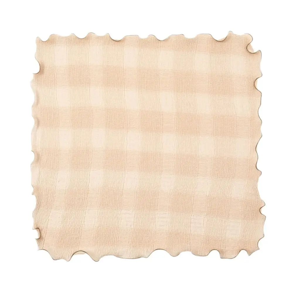 

Fashion Solid Color Waffle Grid Scarves Sunscreen Headband Headscarf Headkerchief Shawl Square Hijab Scarf Women