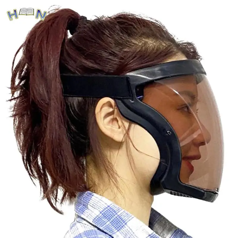 Comfortable Protects Eyes Face Mask Cover Super Protective Anti-Fog Face Shield Welding Mask Dust-proof Transparent Helmet