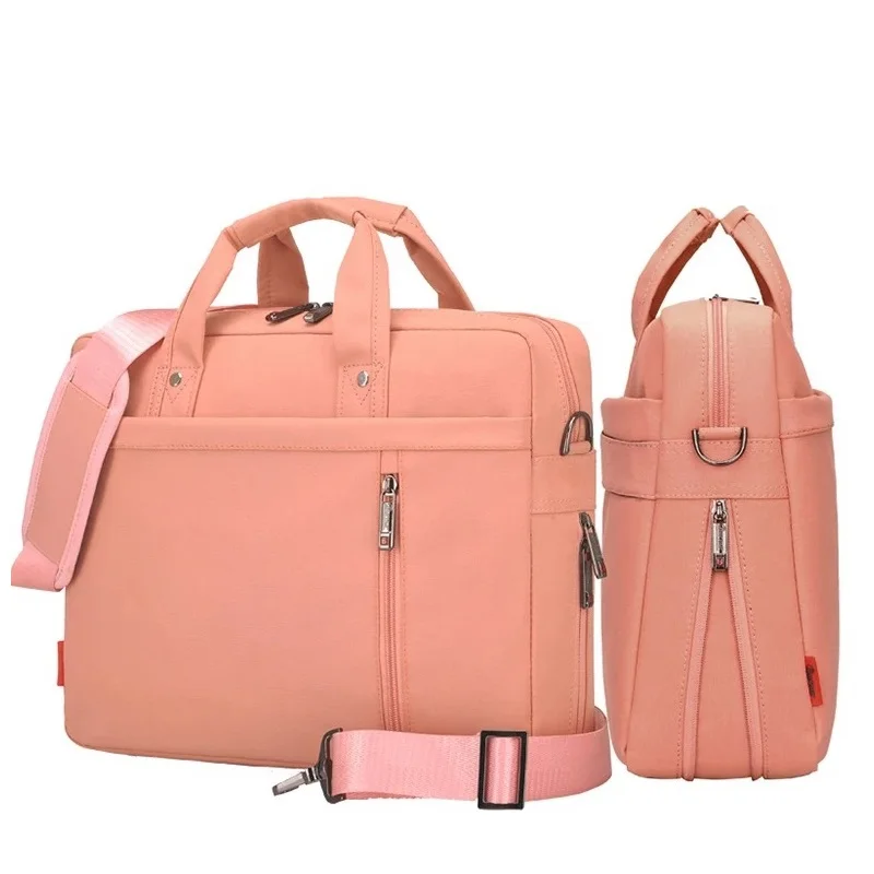 Shockproof Messenger Laptop Bag 13.3,14,15.6,17.3,18 Inch,Briefcase Man Lady Shoulder Case For Macbook Air Pro Notebook Computer