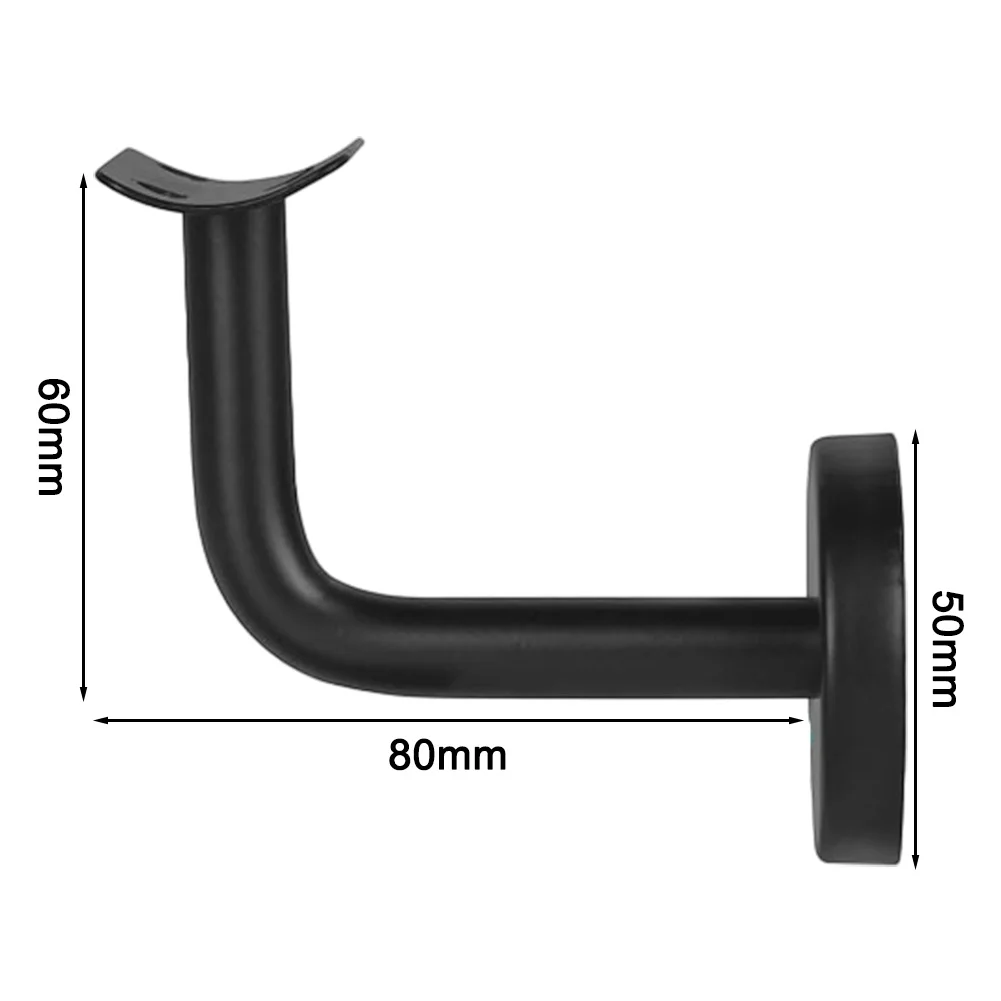 6 قطعة جدار فولاذي مقاوم للصدأ قوس درج درابزين قوس درابزين قوس جدار دعم ل الدرج الممرات حديقة الدرج
