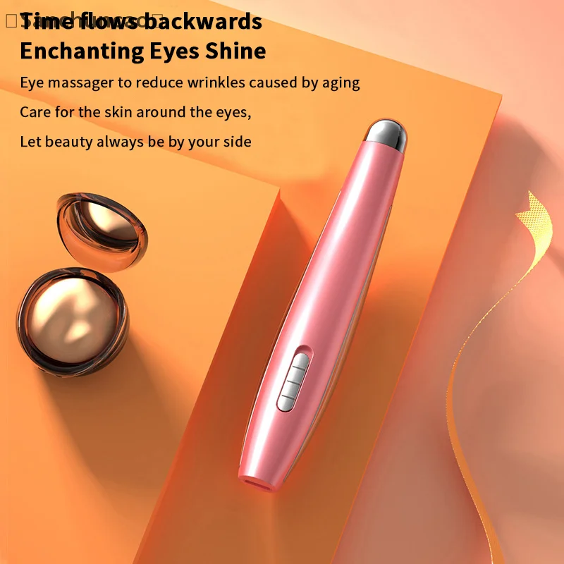 الكهربائية الوجه العين مدلك مايكرو الاهتزاز أداة تجميل العين للاسترخاء العين الهالات السوداء أكياس العين الانتفاخ تدليك العين #5