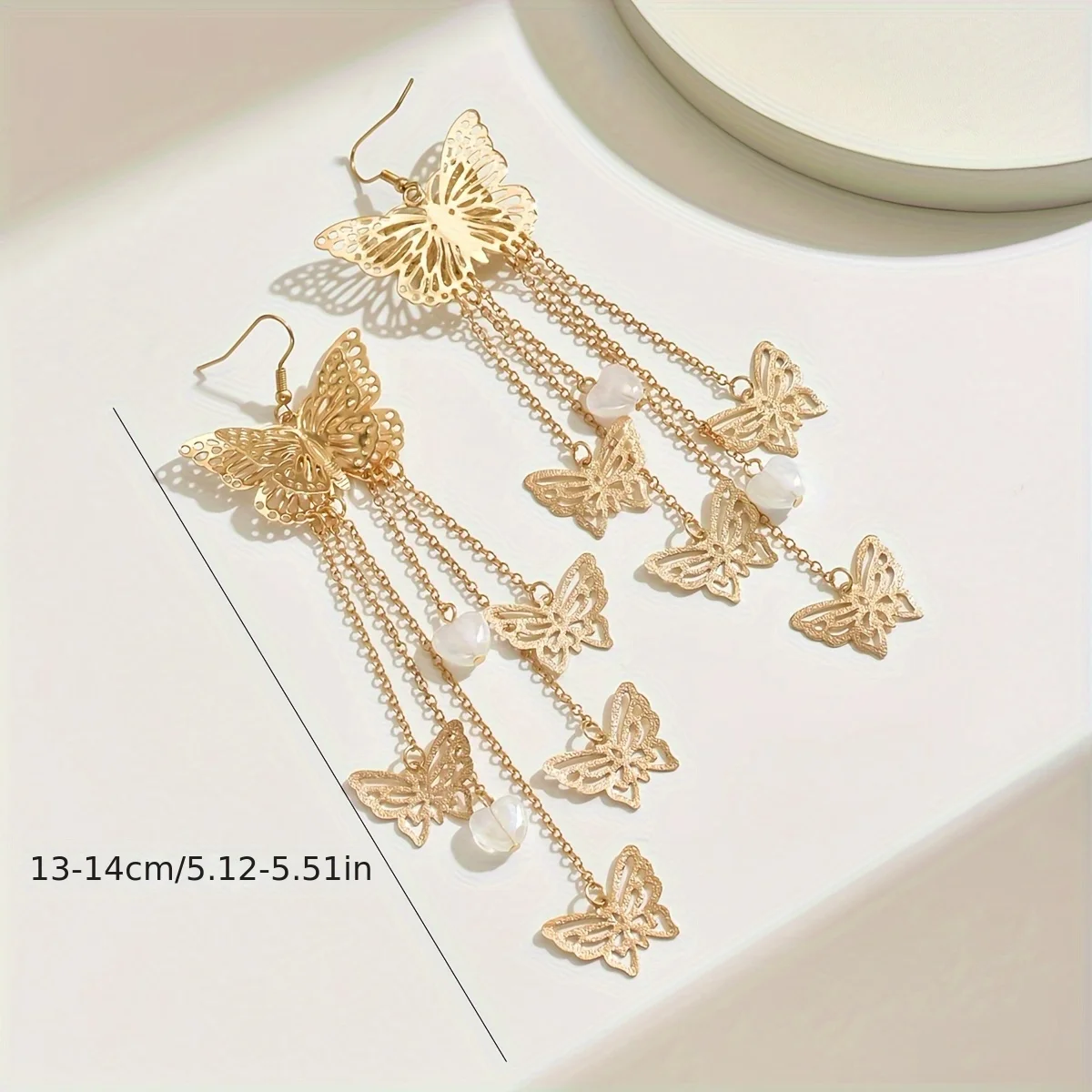 

Lxalry 18K Gold-Plated Bow Earrings - Symmetrical Mirror-Finish Stainless Steel Jewelry, Hypoallergenic & Tarnish