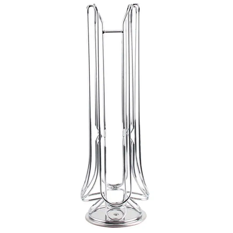 

B62B-Coffee Capsule Storage Rack(24), Stainless Steel Coffee Cup Storage Display Rack