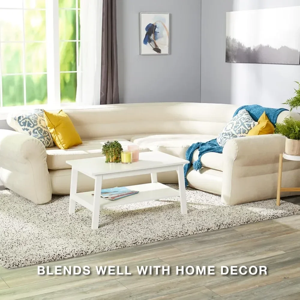 

68575EP Inflatable Corner Sofa: L-Shaped – Indoor Use – 2-in-1 Valve 880lb Weight Capacity sofa living room furniture