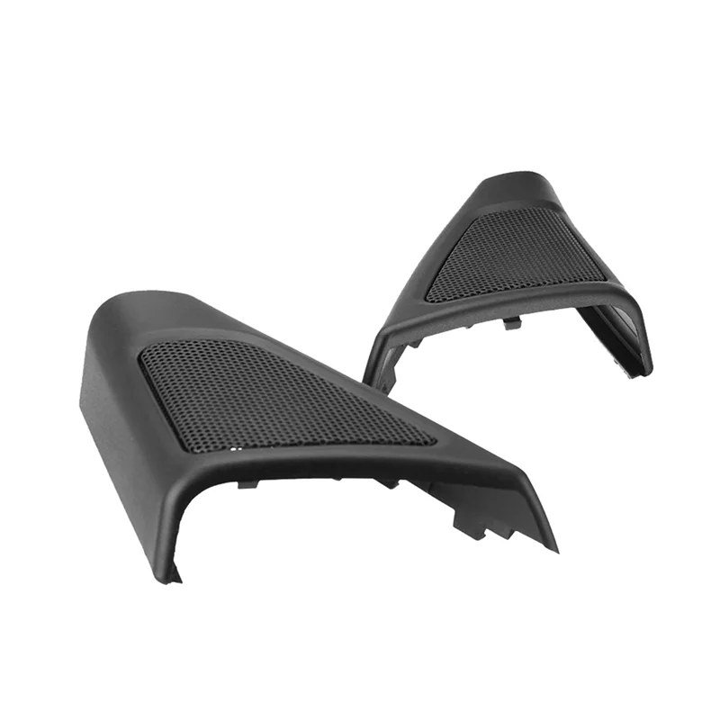 AMEXIAOXU  Car Door Panel Audio Horn Cover Tweeter Speaker Loudspeaker Cover Trim For-BMW 5 Series 520 523 F10 2010-2014