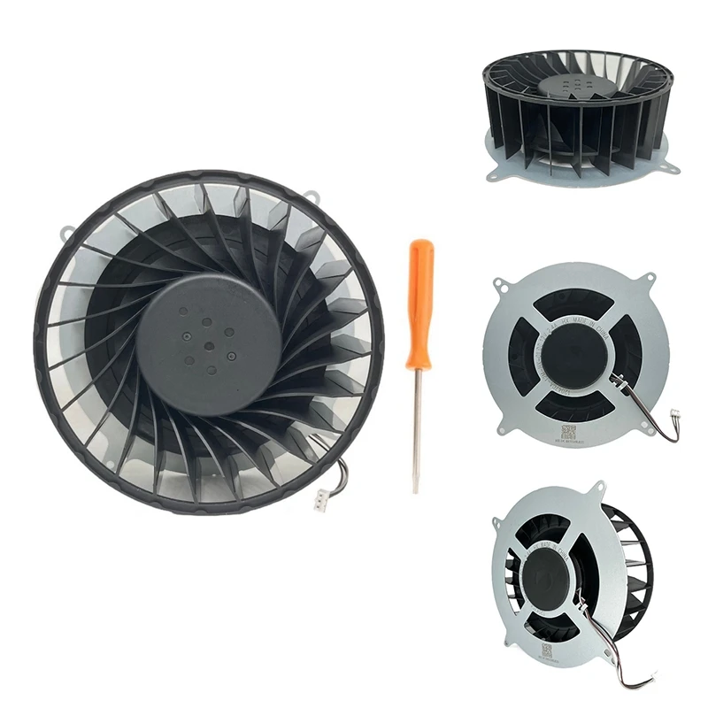 

Internal Radiation Cooling Fan For PS5 Consoles 23 Blades Cooler Fan For PS5 Host 12V 1.4A