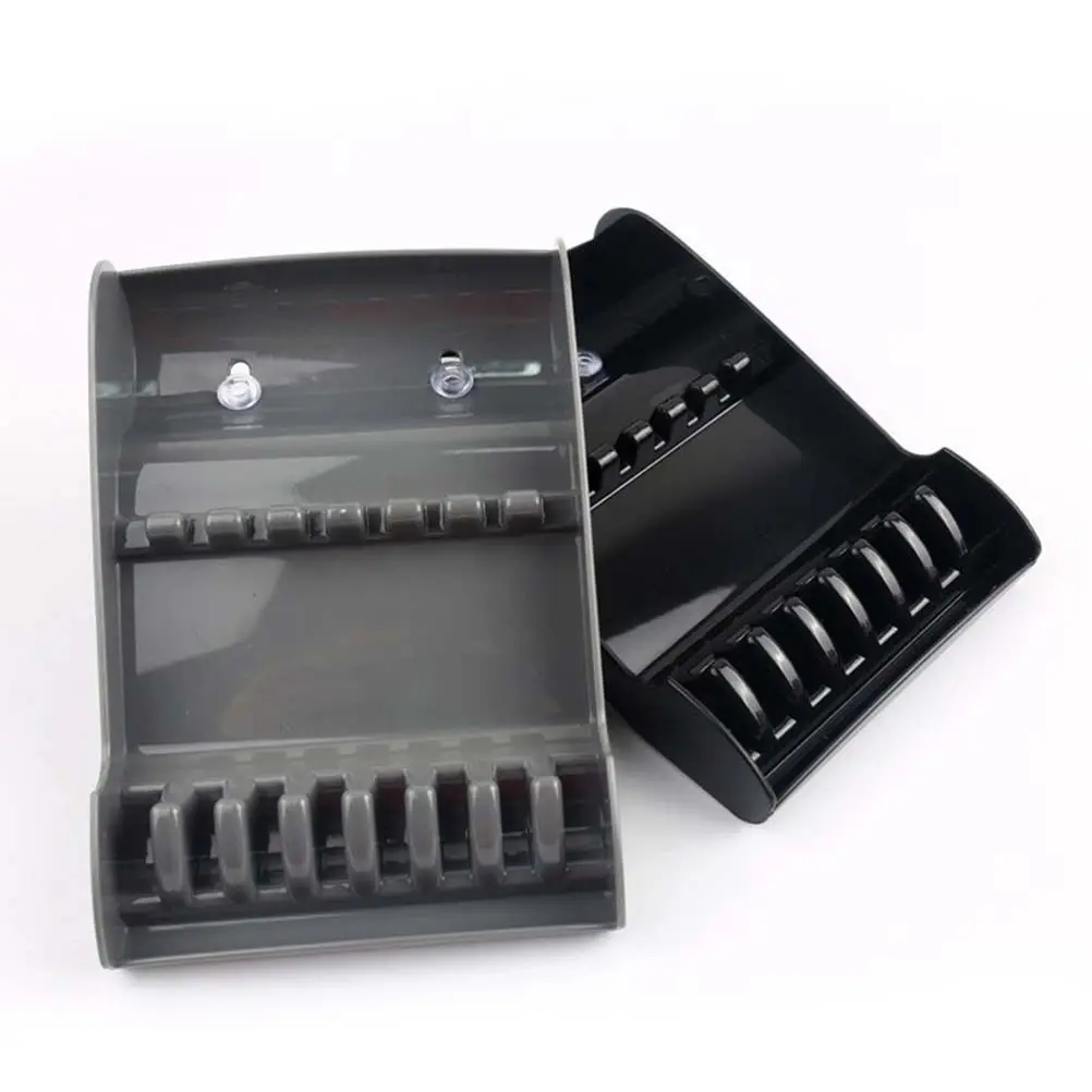 

Подставка для парикмахерских ножниц, черная, съемная, моющаяся, с зажимами для ножниц, чехол для хранения щеток, органайзер для парикмахерских инструментов