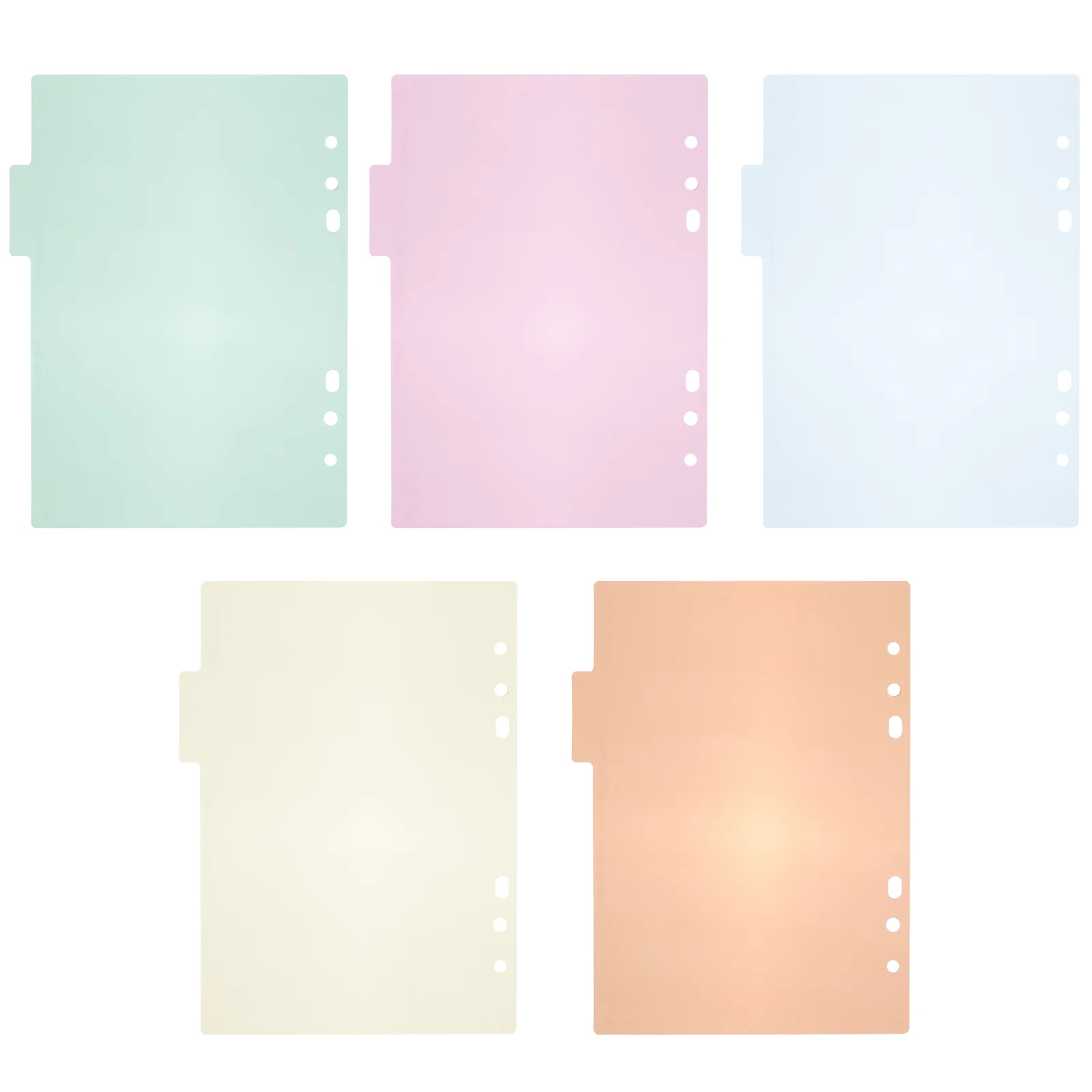 

Divider Index Board Plastic Tab Colorful Tabs Dividers Label Office Binder Labels Products Cards