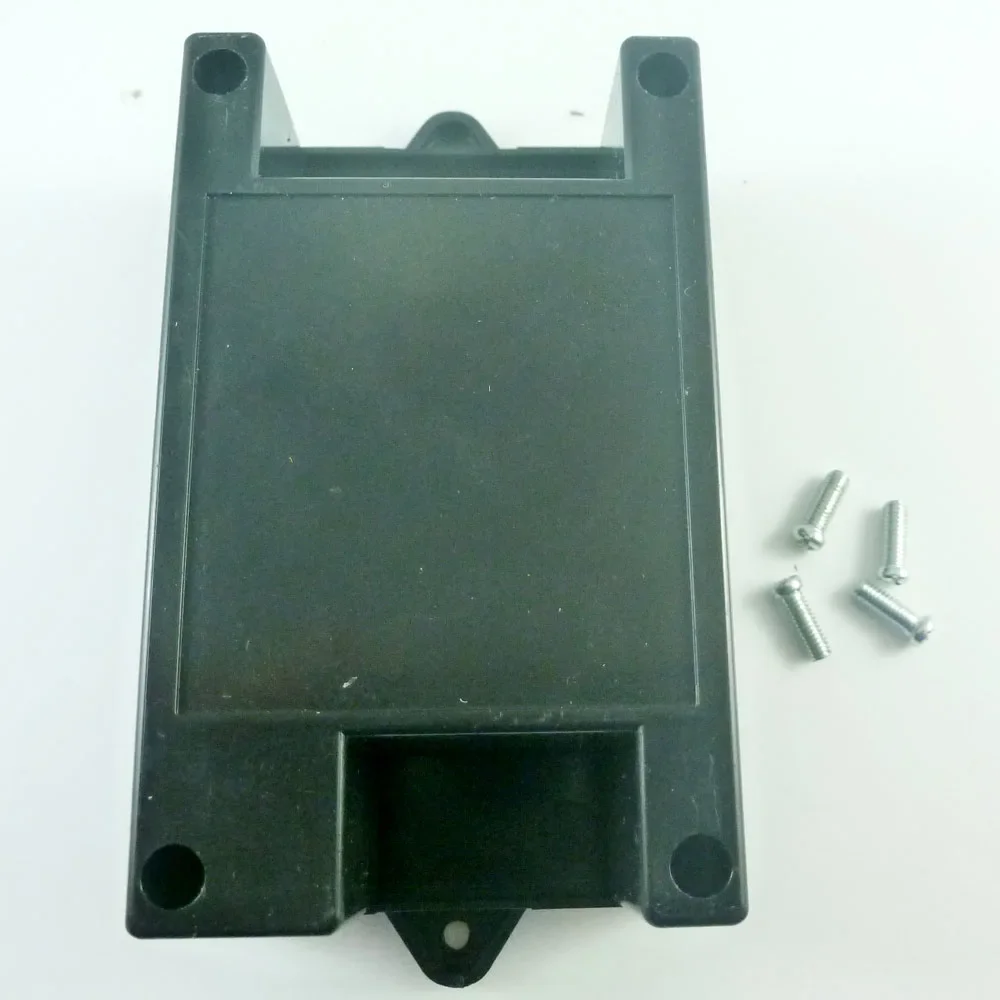 Black ABS Plastic Case for Electronic Modules - Durable Enclosure for Circuit Boards And Other Electronic Components