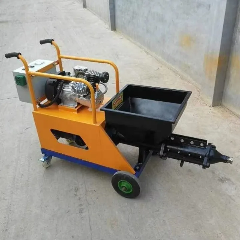 

Mortar Spraying Machine Wall Plaster Device Cement Mortar Tool Plastering System Spray Plaster Device Concrete Spray