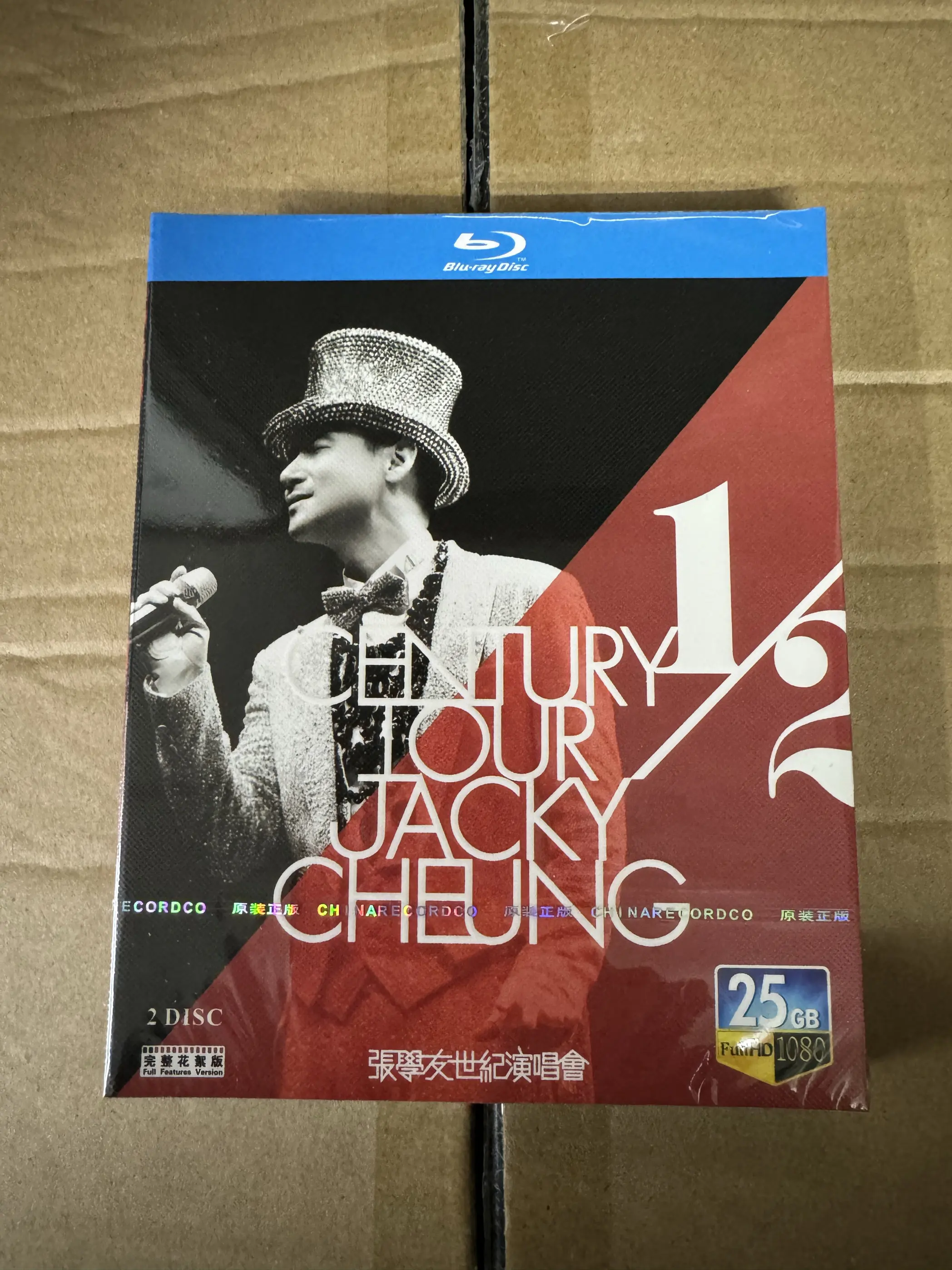 

BD Blu-ray Jacky Cheung 12 Century Concert 1080p HD 2 диска