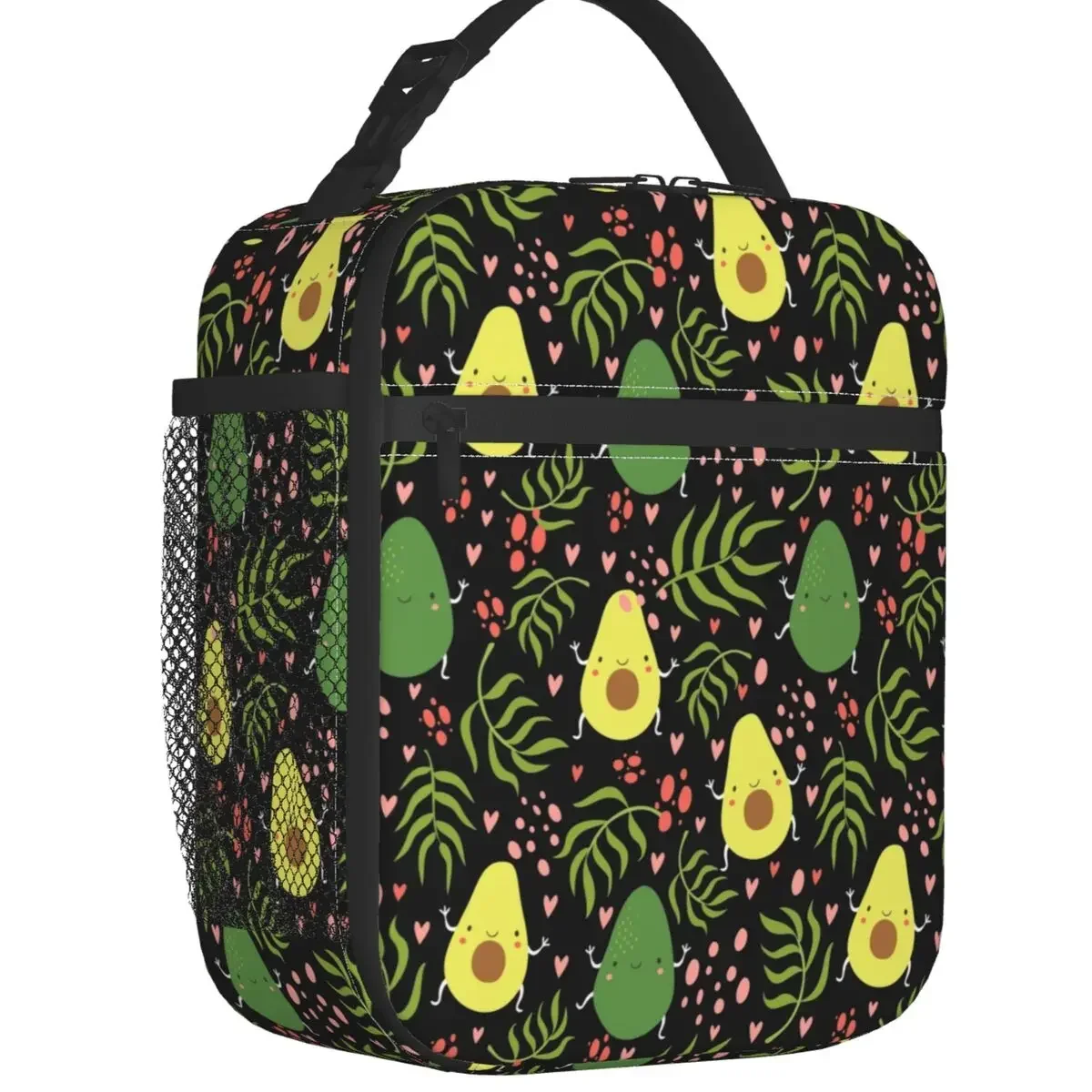 

Custom Avocado Lunch Bag Men Women Thermal Cooler Insulated Lunch Boxes for Adult Office