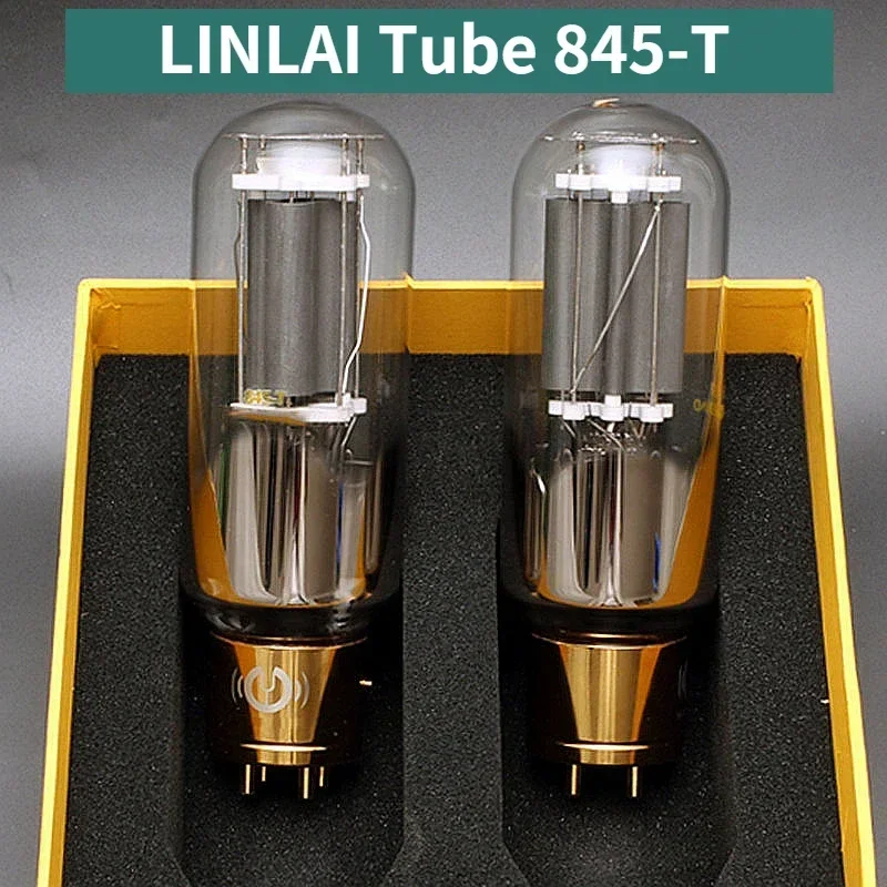 845-T LINLAI رذاذ الكربون الزجاج قذيفة فراغ أنبوب بدلا من 845 أنبوب مُضخّم صوت HIFI مضخم الصوت