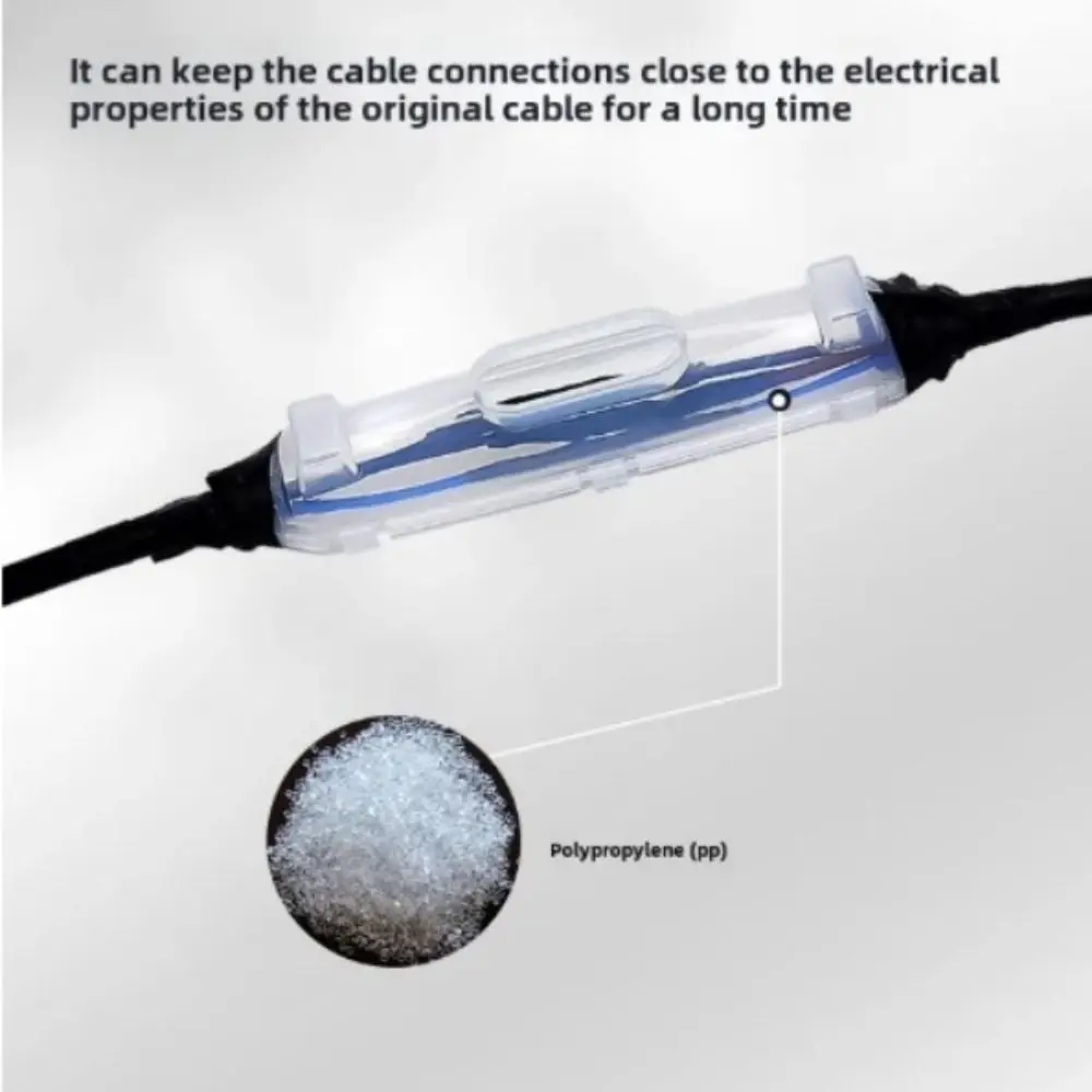 1kv Rated Waterproof Junction Box Buried Design Submersible IP68 Junction Box Cable Seal Light Strip Protective