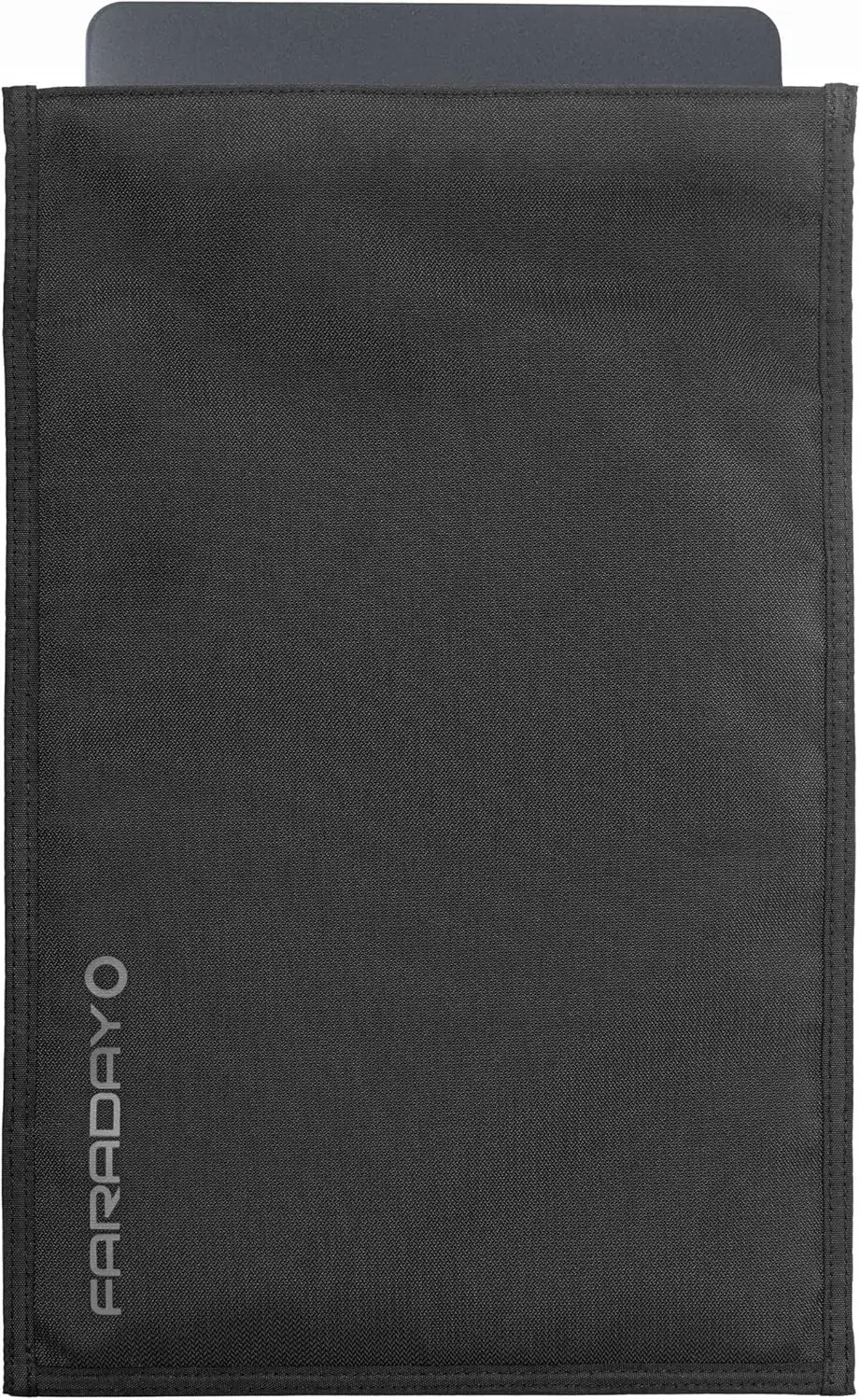 

Signal Blocking Faraday Bag for Laptops - Magnetic Closure, Military-Grade, Anti-Tracking Black