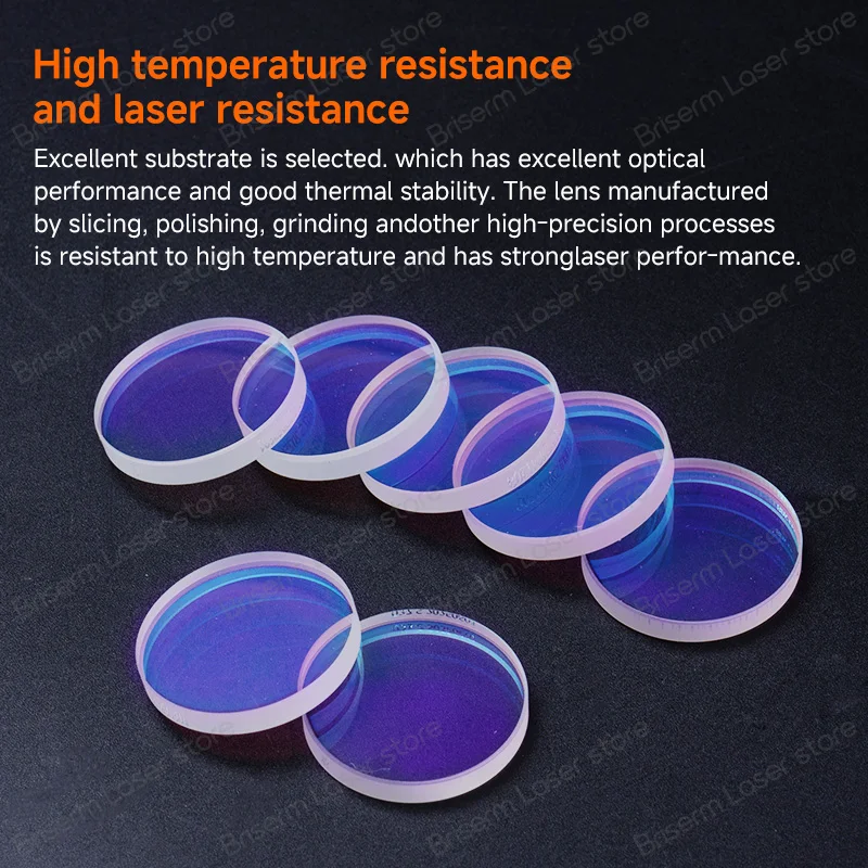 100PCS Laser Protective Windows 27.9x4.1 30x5 24.9x1.5 37x7 34x5 Laser Lenses Raytools Precitec Boci Laser Cutting Head Lens