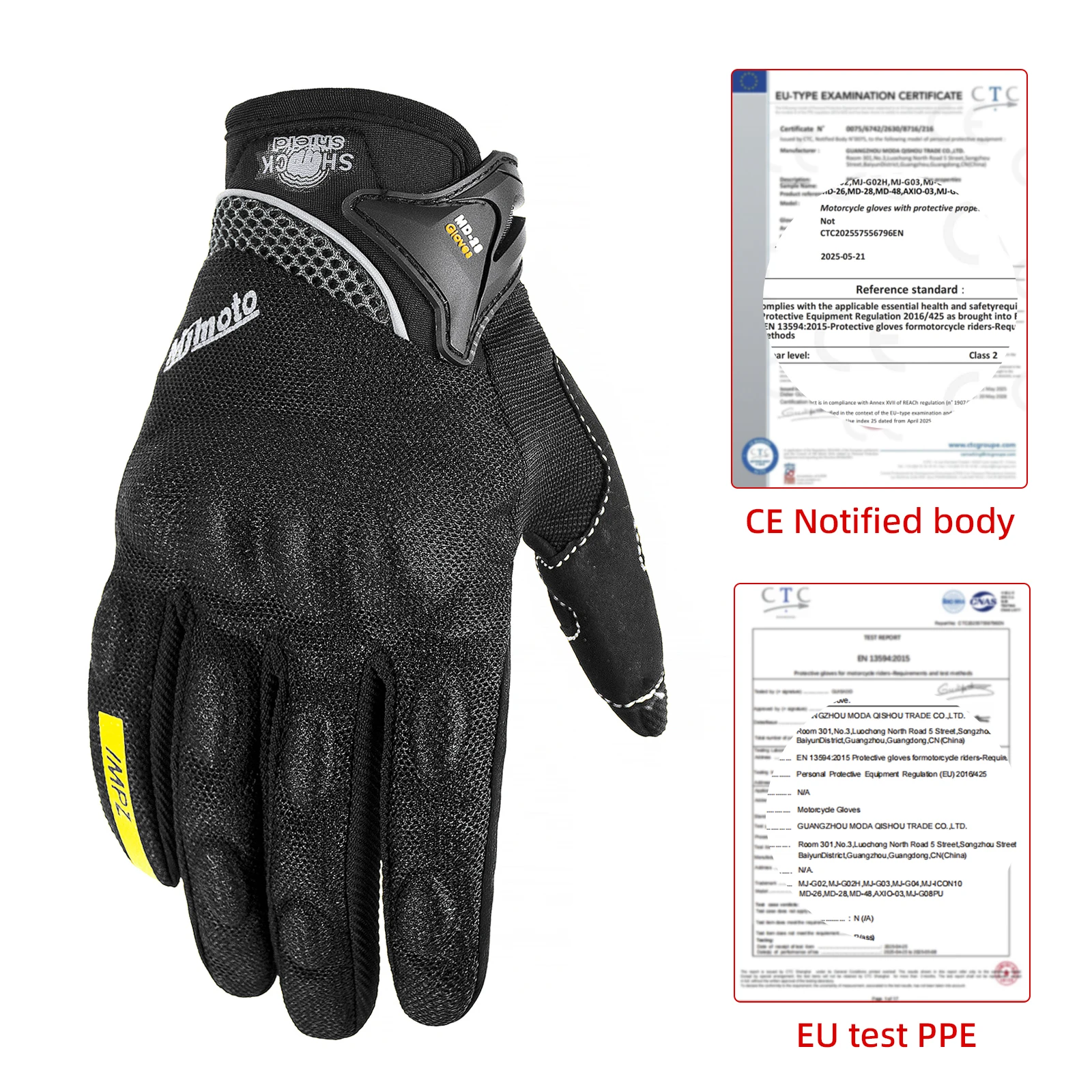 CE Certified Summer Pink Black Motorcycle Gloves Full Finger Breathable Touchscreen Hard Knuckle Protective Riding Gloves S-XXL