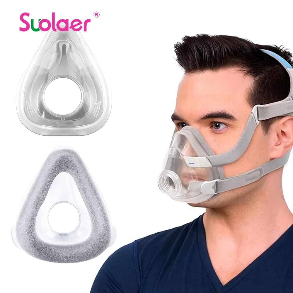 Replacement ResMed AirTouch F20 Full Face Replacement Cushion Full-Face CPAP Mask For Airfit F20 Frame System CPAP Accessories