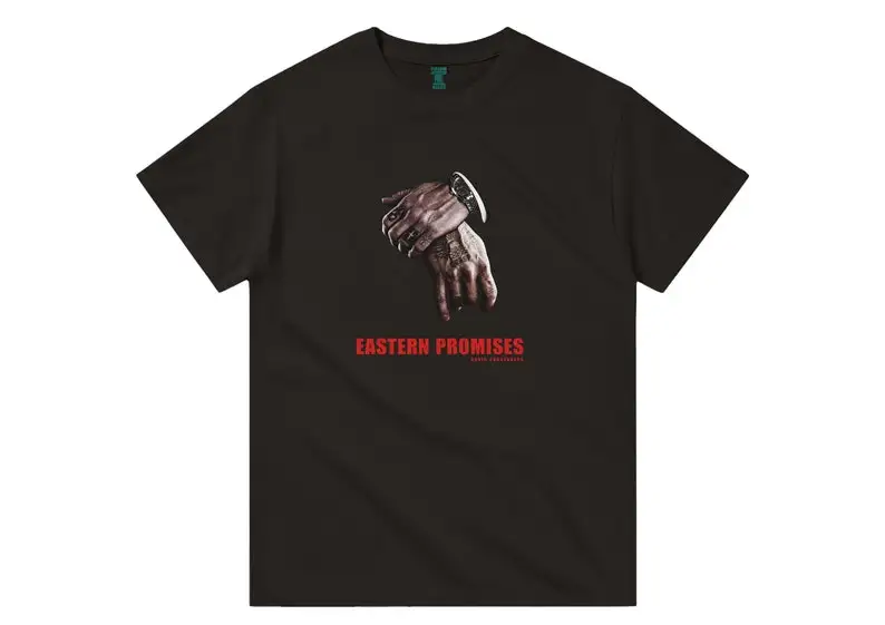 Eastern Promises, David Cronenberg, Viggo Mortensen, 2007 - HQ Retro Movie Print T-Shirt, Heavyweight Unisex Crewneck