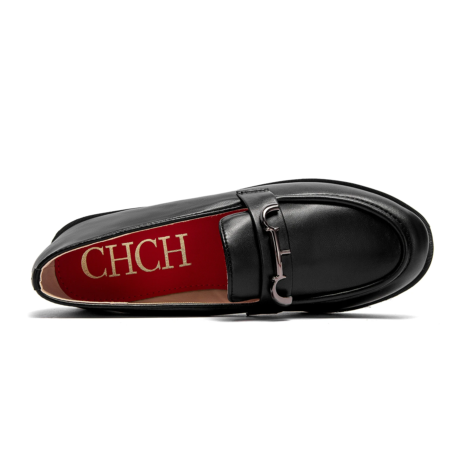 CHCH Women\'s Flat Shoes 2025 New Black Women\'s Business Shoes Commuter