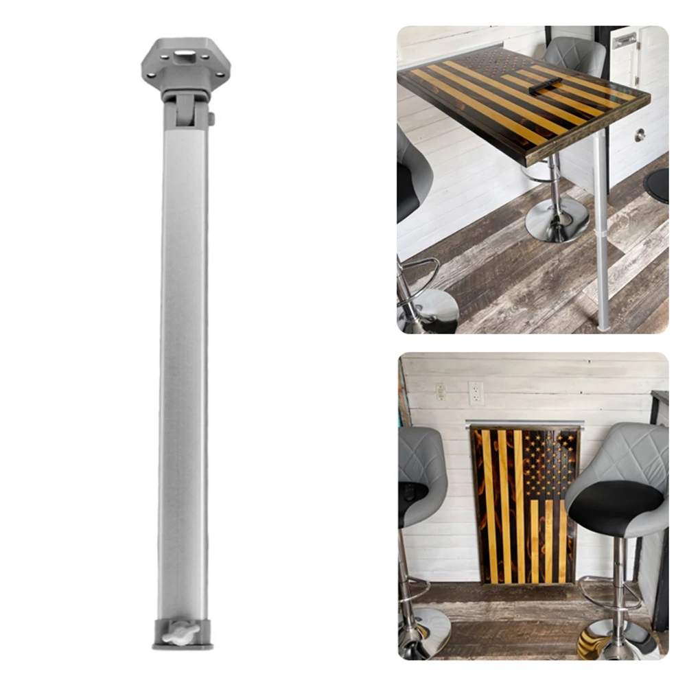 

Removable Table Legs Adjustable Table Legs Aluminum Alloy Material Customizable Height Range Unfolded Length 760mm