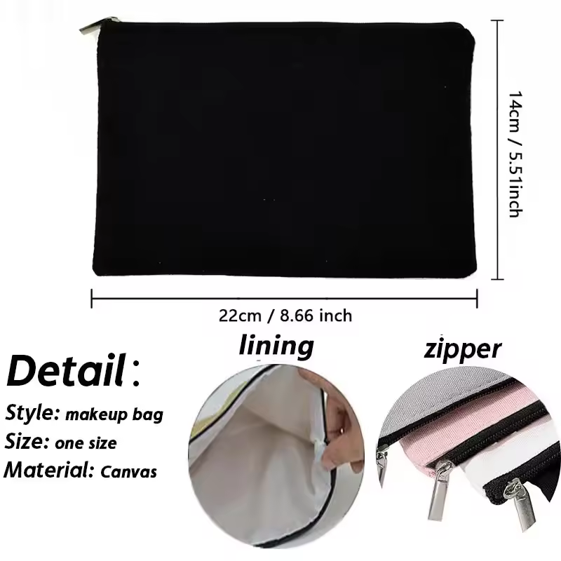 Gradient Initial Makeup Zipper Bags Fashion Travel Toilet Lipstick Pouch Bag Bachelorette Party Bridesmaid Cosmetic Clutch Purse - Image 5