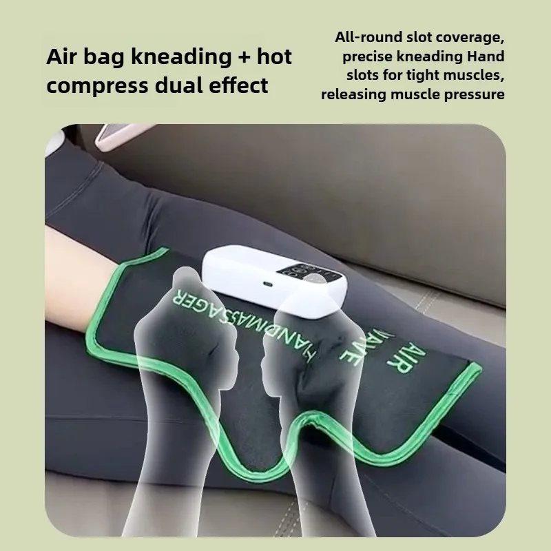 Air Wave Hand Massager Electric Intelligent Constant Temperature Heating Air Pressure Kneading Hand Massage Wireless Charging