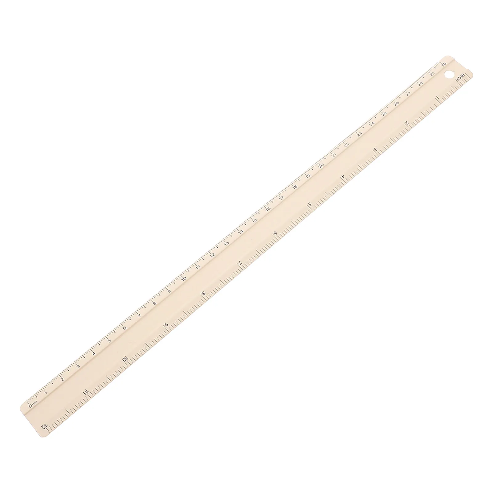 

Aluminum Alloy Straight Ruler 30Cm Clear Scale Metal Precision Ruler for Drawing Measuring Drafting Office School Architecture