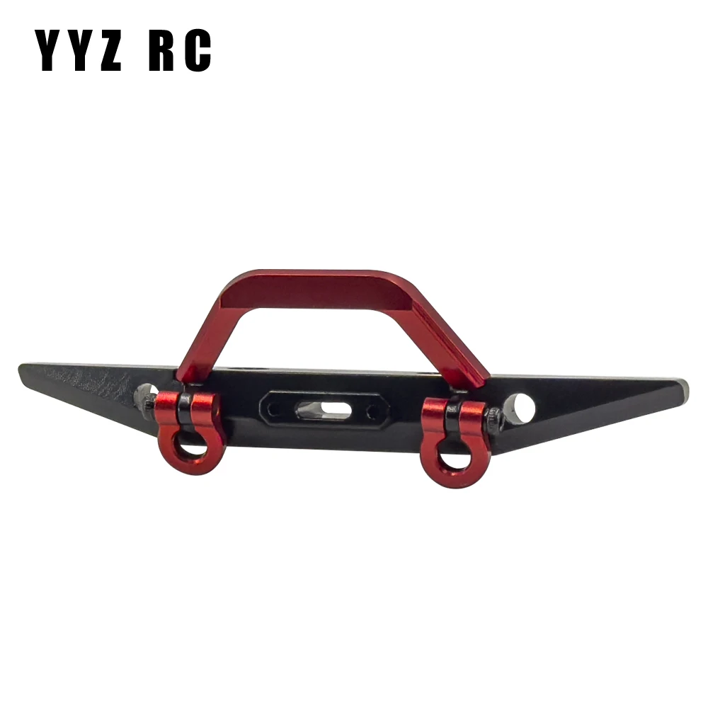 Front Bumper Aluminum Alloy Metal For Redcat Ascent 18 Rc Car Upgrade Parts Remote Control Crawler Accessories 1/18 Scale