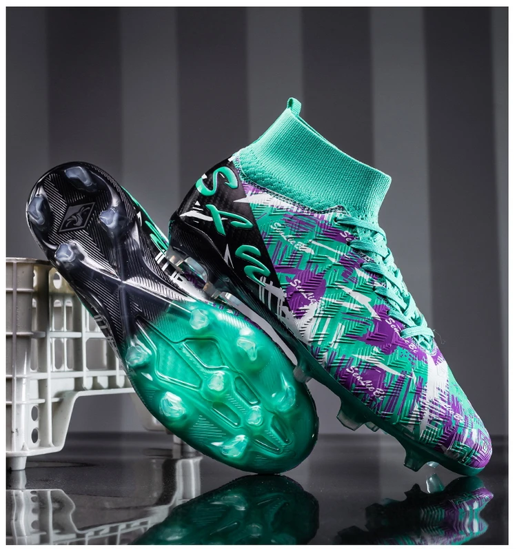 Professionelle Fußballschuhe Herren Fußballschuhe Society Fußballschuhe FG Ultraleichte Trainings-Fußballschuhe Outdoor-Sportschuhe – Detail 38
