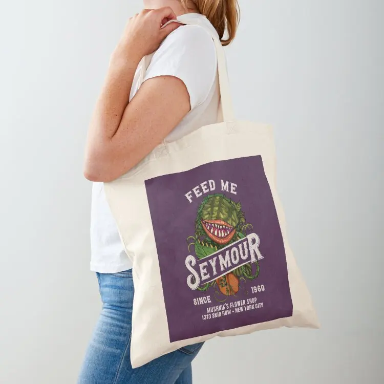 

Feed me Seymour Tote Bag Woman shopper bag Shopping bags shopping cart bags tote bag custom