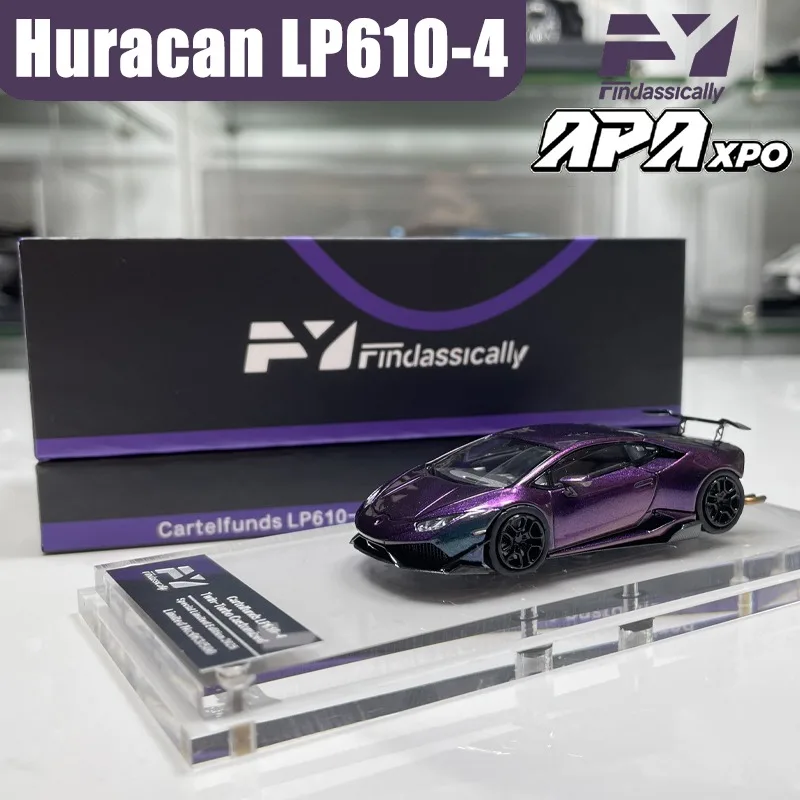 

FY 1/64 Huracan LP610-4 APAxpo сплав мотор-автомобиль игрушка литье под давлением металлическая модель коллекция мальчик рождественские подарки